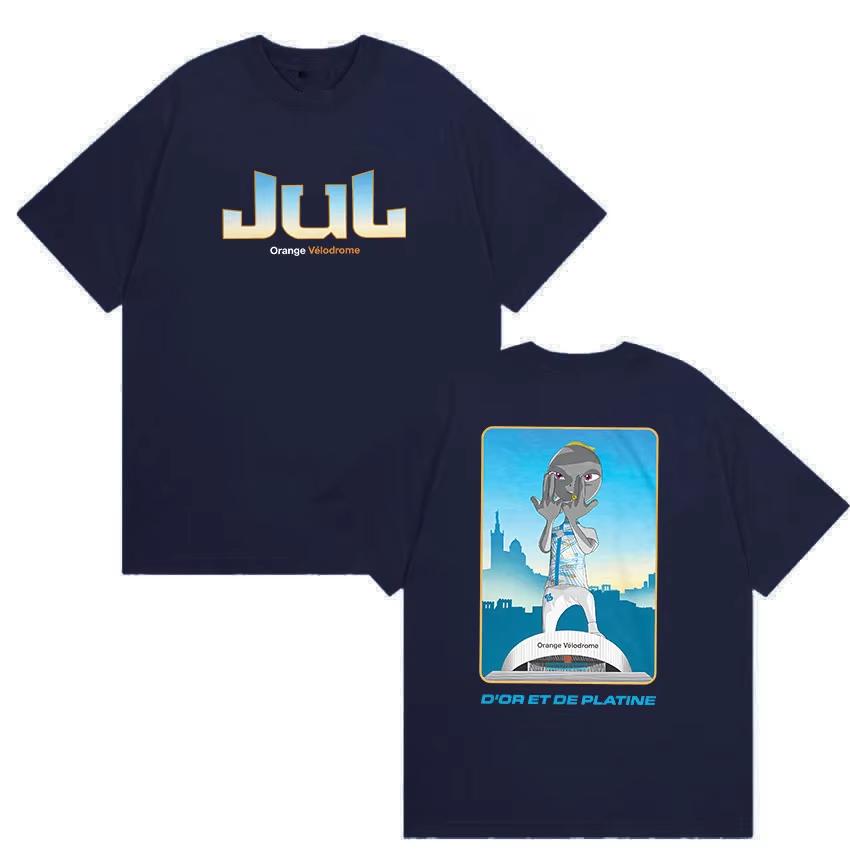 Unisexs Tshirt Fashion Rapper Jules Orange Roller Rink Album 2026 Graphic Luxury Tshirt Unisex Women Short Sleeve Top Street Wear