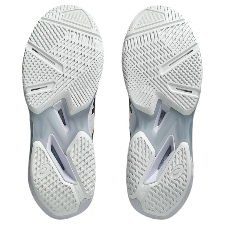 Asics Кроссовки Solution Speed ​​FF 4 Comfortable Fit Non-Slip Low-Top Tennis Shoes Men White Black 1041A532-100