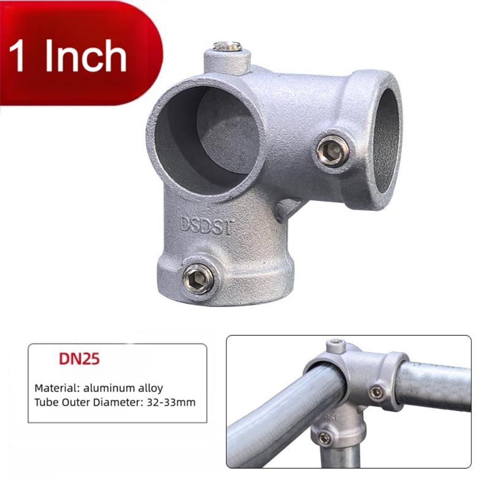 1\2''/3\4"/1'' Frame Fasteners Fixed Buckle Circular Pipe Connector Pipe Fitting Connector Pipes