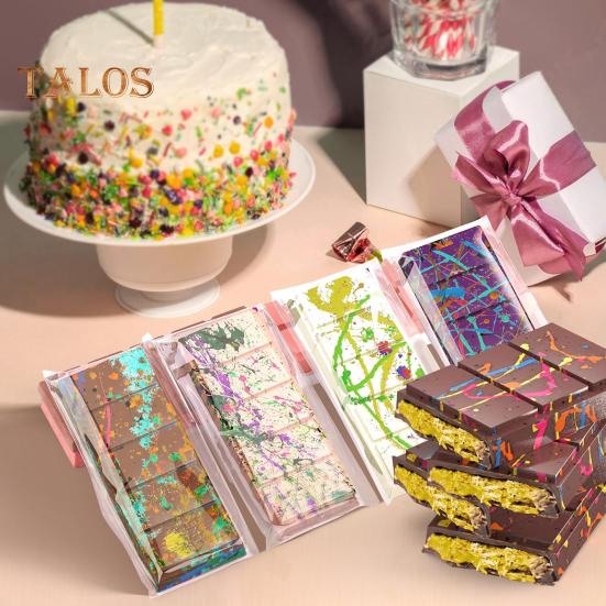 Силиконовая форма для шоколада с начинкой, квадратные формы для пищевого батончика, легко моющиеся, универсальные формы для выпечки домашних сладостей