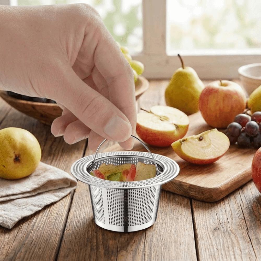 Anti Clog Kitchen Sink Filter Dense Mesh Drain Strainer Food Slag Drainer Bathroom