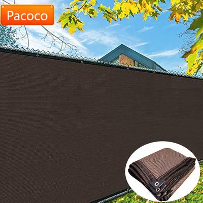 Ограждение с защитным экраном, защитная сетка для сада от ветра, защитная сетка от солнца, усиленные крепления и латунные люверсы