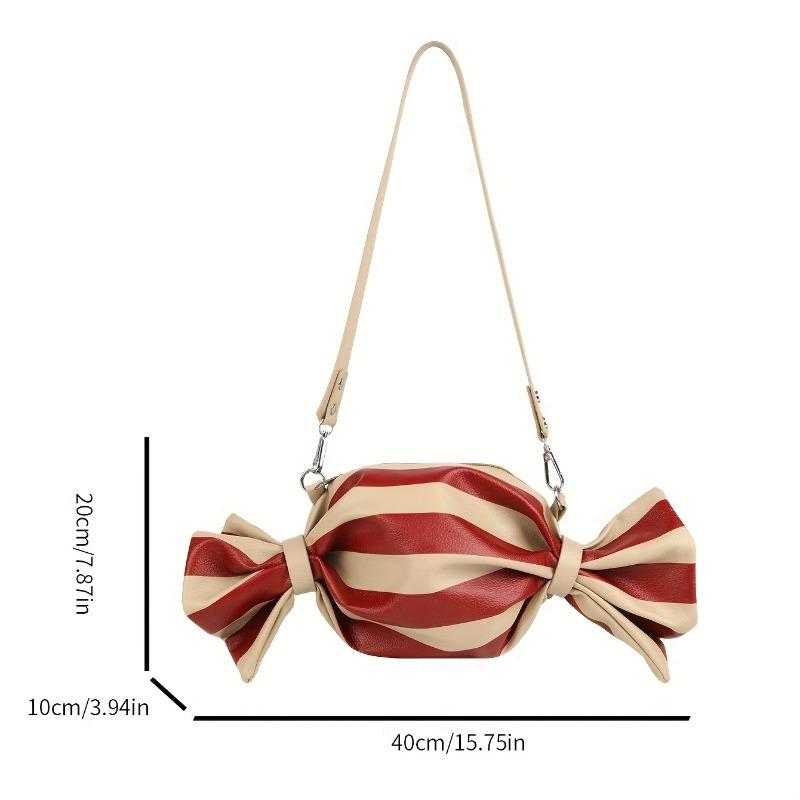 Женская сумка через плечо Забавная сумка через плечо в форме конфеты