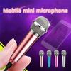 Мобильный микрофон стерео 3,5 мм проводной конденсаторный мини-микрофон караоке