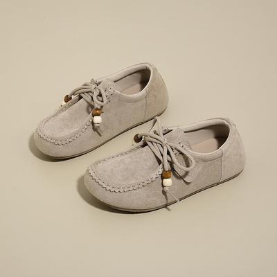 Модная женская обувь на плоской подошве 2025 Осень Новая Мягкая подошва Удобная Повседневная Женская обувь Легкая Дышащая Обувь для ходьбы на плоской подошве Женская