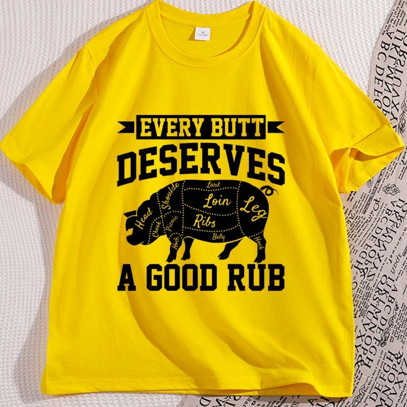 Meat Smoker T Shirt Funny Chef Tshirt for Dad Fathers Day Tee Shirt Causal Cotton Short Sleeve Round Neck Tshirts Streetwear