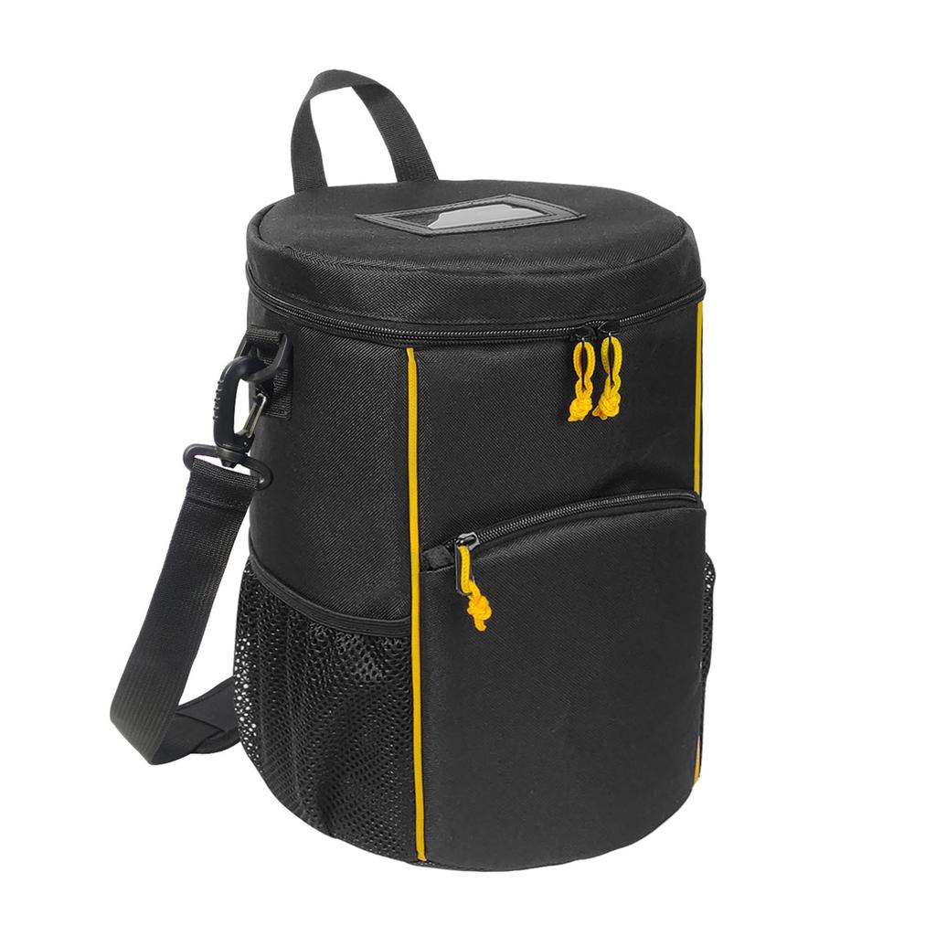 Сумка для хранения теннисных мячей с плечевым ремнем, многокарманная бейсбольная сумка, теннисная сумка для бейсбола, пиклбола, тренировок