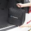 Car Boot Storage Handbag High-capacity Leather Tools Bag For Volvo XC90 V90 V60 XC60 V40 EC40 EX40 S80 S60 S90 C40 XC40 V70 XC70 FK4