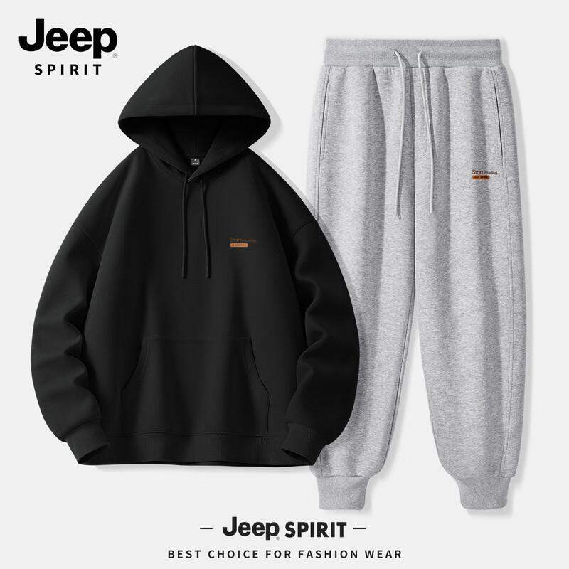 Мужской комплект: Худи и спортивные штаны JEEP SPIRIT 2025 Осень