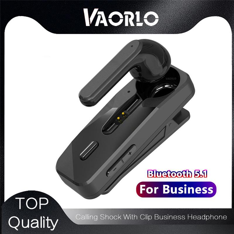 VAORLO Бизнес-гарнитура Calling Shock с микрофоном Nosie Cance HD, громкая связь для всех смартфонов, Bluetooth-наушники