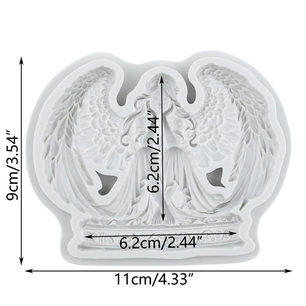 Ангел Силиконовые Формы Ангел Форма для Мастики Инструменты для Украшения Торта Топпер для Кекса Конфета Шоколад Форма для Гампасты