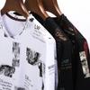 Young Men's New Short-sleeved T-shirt Korean Style Fashion Casual Half-sleeved Summer Round Neck Printed T-shirt for Men