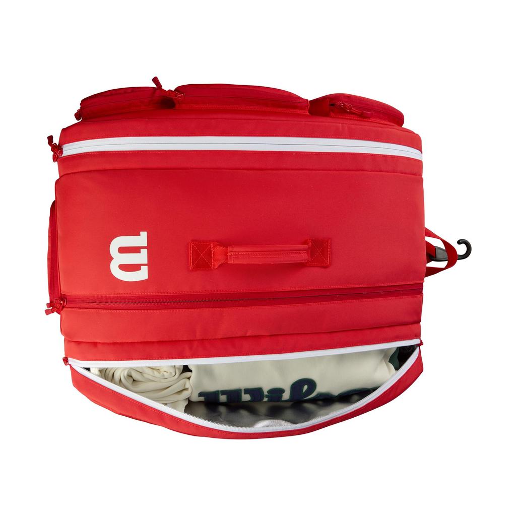 Wilson Pickleball Bag PICKLEBALL SUPER TOUR RED BAG WR8909501001 Red