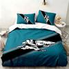 Cronulla Sharks 3pc set Perfect for bedroom use Comfortable bedding set includes a duvet cover and two pillowcases Ideal birthday or Christmas gift