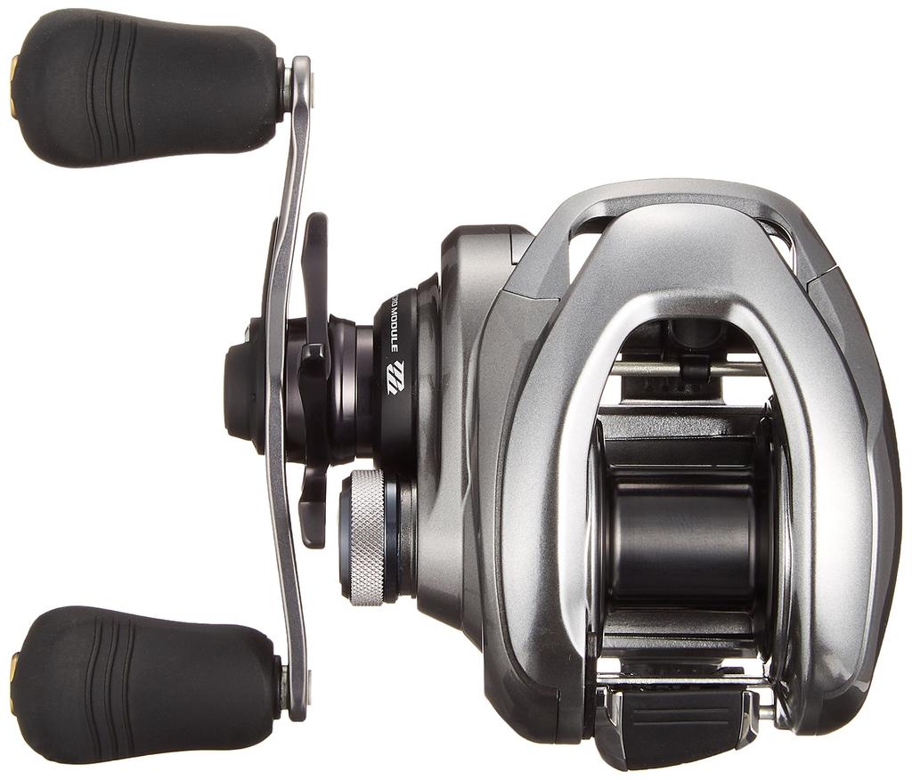 SHIMANO Катушка для мультипликаторной ловли Double Axis 15 Metanium DC HG с левой ручкой, универсальная