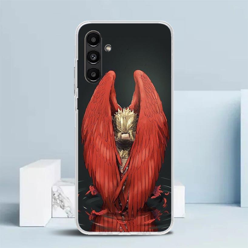 Чехол Hawks MHA My Hero A-Academy для Samsung Galaxy A17 A37 A57 A16 A26 A36 A56 A15 A14 A55 Чехол для телефона A13 A53 A25 A35 A24 A34