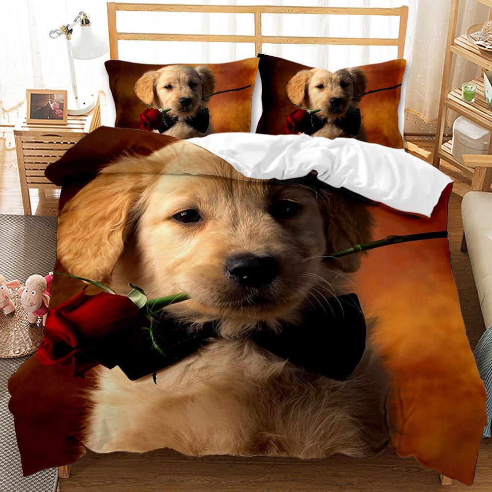 3D Комплект постельного белья Пододеяльник Двойной Queen King Размер 240x220 Нордические Пододеяльники 135 Евро Постельное белье 2x sp Хлопок Постельное белье 200x200