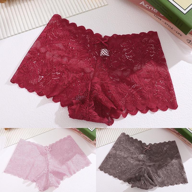 3 шт./компл. кружевные трусики для женщин, нижнее белье, бесшовные, с вырезами, сексуальные прозрачные женские брюки, дышащее интимное белье