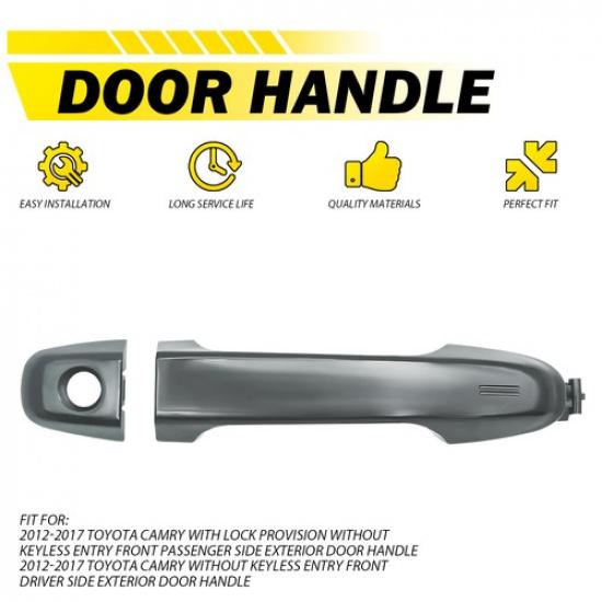 4X Front Rear Exterior Outside Door Handle For Toyota Camry 2012 2013 2014-2017
