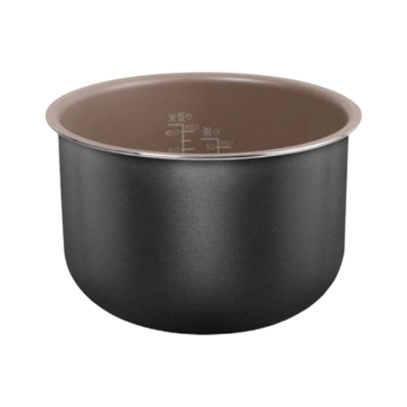 Универсальная сменная внутренняя кастрюля для рисоварки 2 л 3 л 4 л 5 л на выбор Антипригарное покрытие Безопасный дизайн с равномерным нагревом