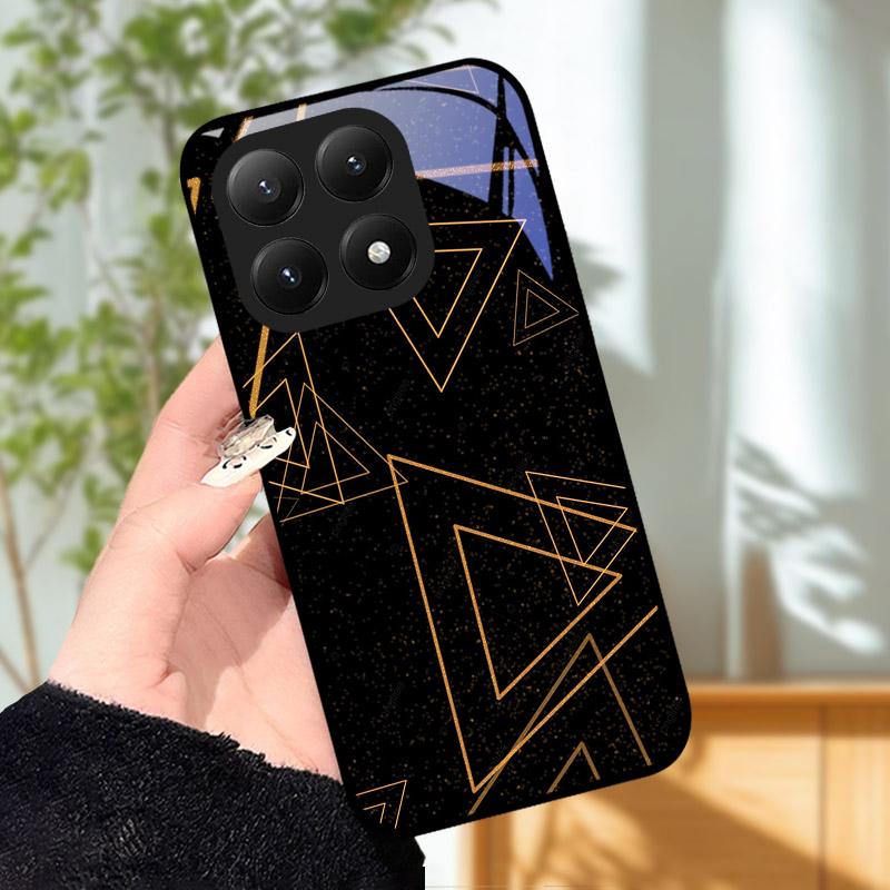 Чехол для Xiaomi 15T Pro Mi 15T 5G Защита объектива камеры Закаленное стекло Чехол для Xiaomi 15 T Pro 15TPro Ударопрочный чехол для телефона