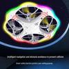 H158 Gravity-Sensing Stunt UFO: LED Mini Remote-Control Flying Saucer with Obstacle Avoidance