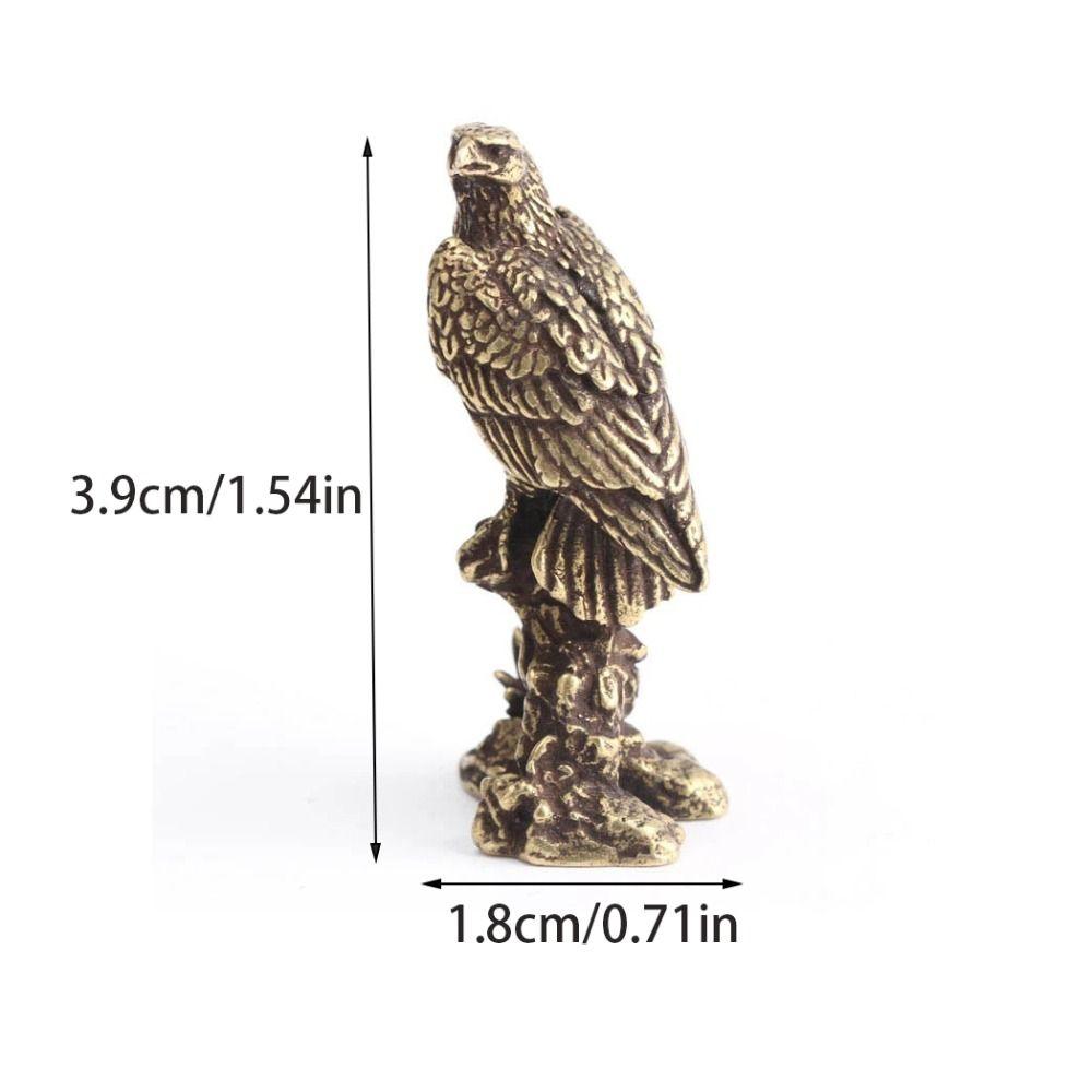 Room For Interior Easy to Clean Miniature Sculpture Eagle Statue Bird Figurine Feng Shui Ornaments
