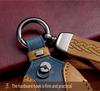 Кожаный чехол для ключей автомобиля для VW Volkswagen Golf 8 MK8 CC Passat B6 B7 Passat 3C Cupra Skoda Octavia A8 SEAT Leon MK4 2020 2021 Formentor Tarraco