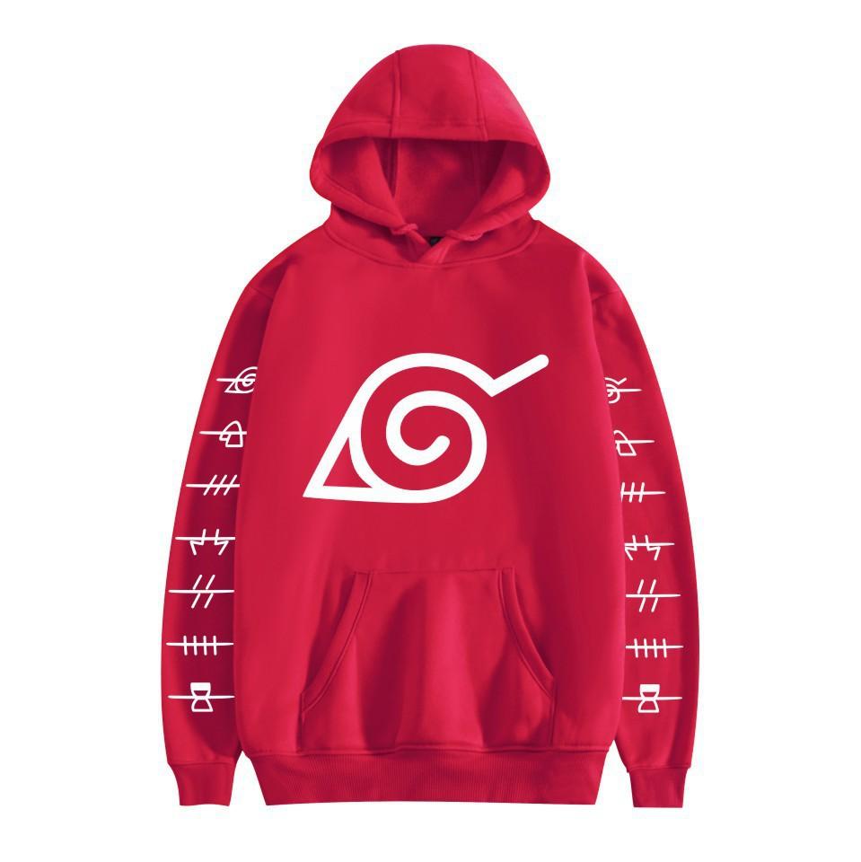 Naruto Hinman Anime Men'S And Women'S Fashion Casual Hooded Sweater