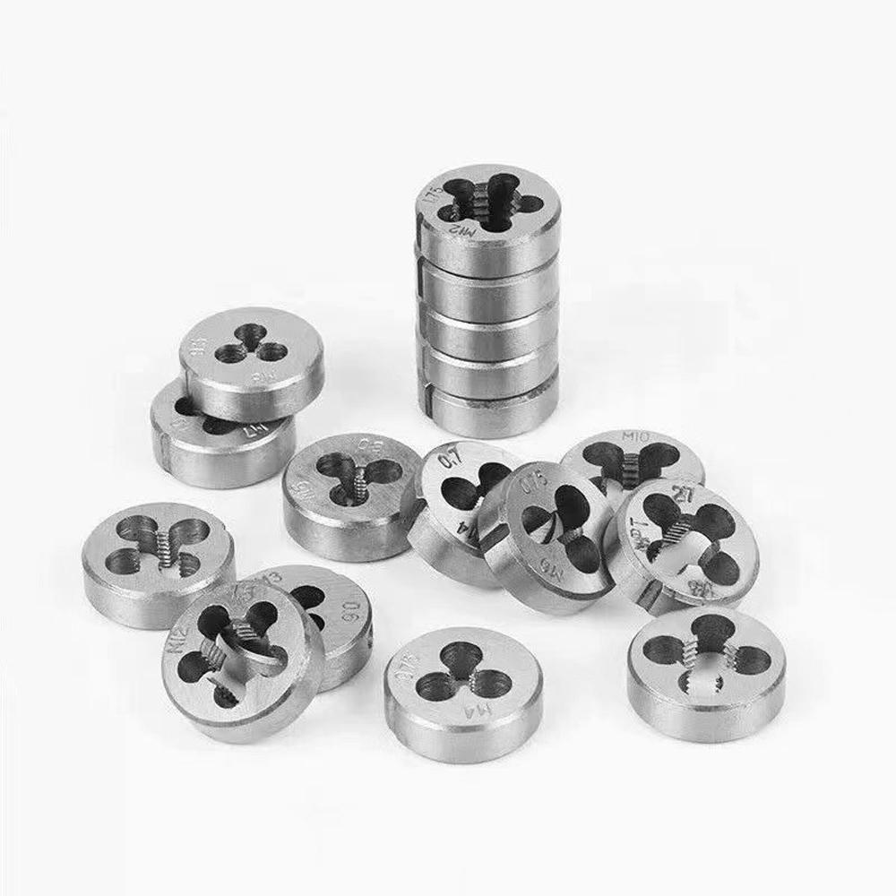 Набор метчиков и плашек 40 шт. Метрические размеры Метчик Ручной инструмент для нарезания резьбы М3 М12 с кейсом для хранения