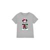 Childrens/Kids Mickey Mouse Tartan Christmas T-Shirt