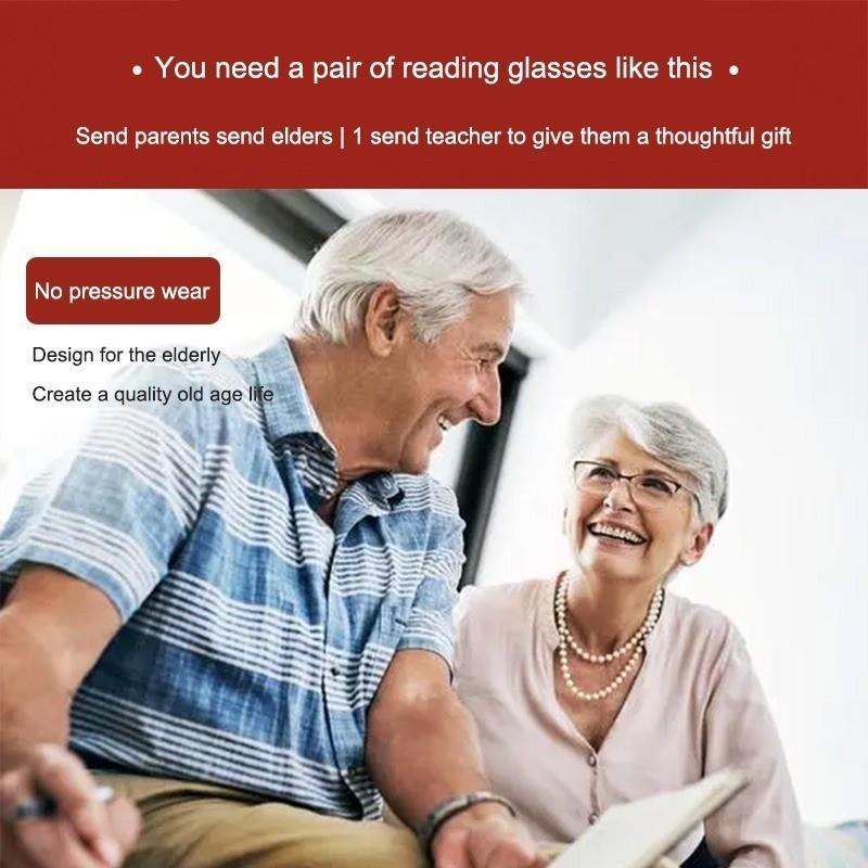 Frameless Anti-light Reading Glasses / Eye Protection / Presbyopic Mirror for Men / Women