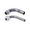 Angled Beer Gun - ICH-ZAPFE.DE - NW 10mm - Stainless Steel - Molded Seal - Grey