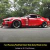 Rear Wing and Fender Flares Kit for 15-17 Ford Mustang Wide Body