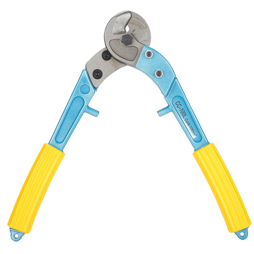 Cable Cutter Long Arm High Carbon Steel Aluminum Alloy Insulated Manual Cutting Tool 100mm2