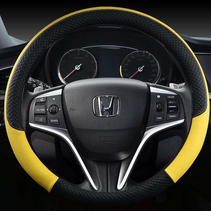 gjzh3 For Honda's new and old Fengfan, Accord, New Fit, Lingpai car steering wheel cover, four-season special men's handle cover