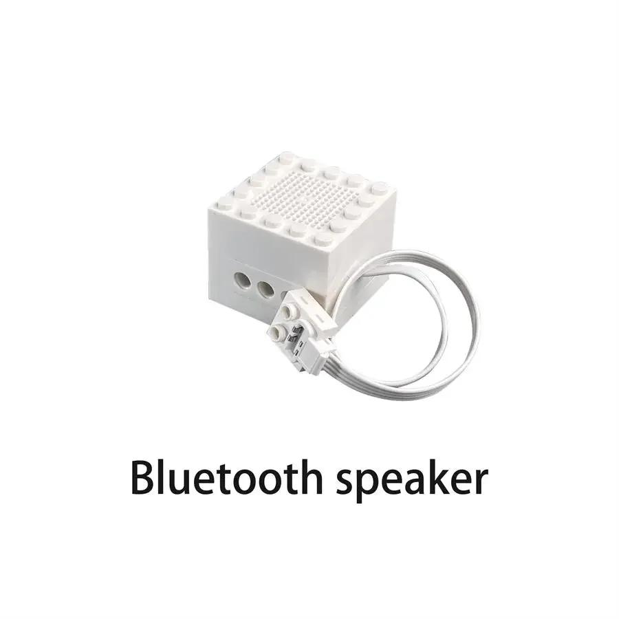Remote 2.4G Control Receiver Component Programmable Sprayer Motor Telescopic Push Rod Music Box Power Parts Building Block Led