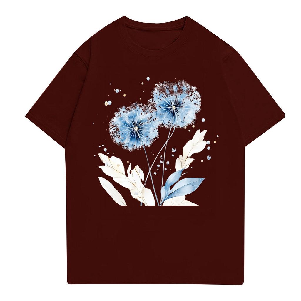 Женская мода повседневная футболка с круглым вырезом и короткими рукавами, топ, футболка, топ