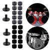 4cm Felt Washer Bass Drum Silencer Felt Strap Button Felt Pads Cymbal Hi-Hat Washer Cymbal Sleeves