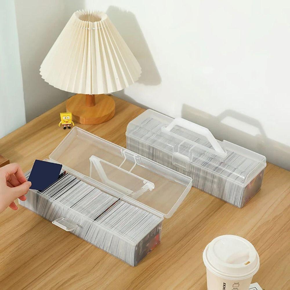 Large capacity Photo Storage Case plastic Holder Box 2024 Storage box  Idol