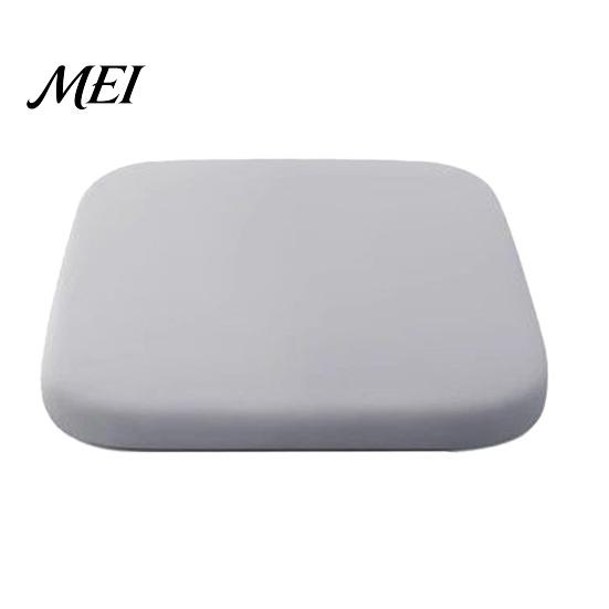 Non Slip Chair Seat Pad for Dining Ice Silk Cushion, 15.75"x15.75" Office Breathable Cooling Universal Fit Various Chairs with Washable Cover Tailbone