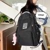 Cute Japanese Style Nylon School Backpack For Girls Boys High Capacity Lightweight