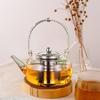 Clear Glass Teapot Infuser Set - Elegant Tea Kit for Home And Outdoors