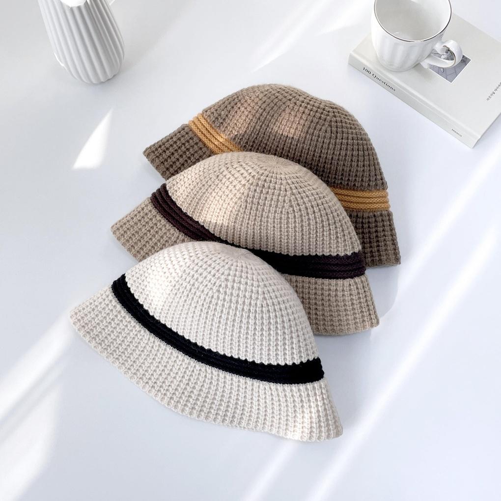 Women's and Men's Daily Waffle Color Block Bucket Hat
