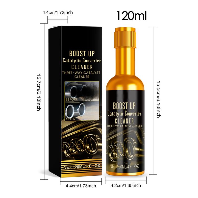 Catalytic Converter Cleaner Catalytic Converter Cleaning Tool 120ml Automotive Cylinder Head Cleaning Tool Exhaust System