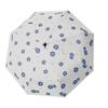 Automatic Floral Oil Painting Umbrella - Portable, Sturdy, Black Glue Sunscreen Parasol