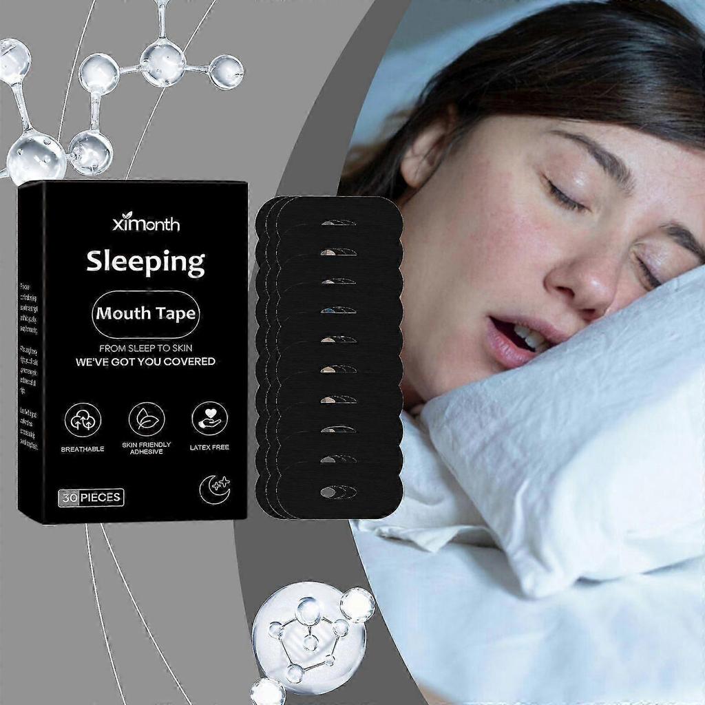 Sleep Anti-Snoring Patch, Deep Rest, Skin-Friendly, Moisturizing, Night Sleep Solution ,30 pieces