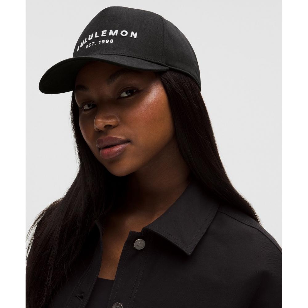 Lululemon The All Days Кепка-snapback Чёрно-белая