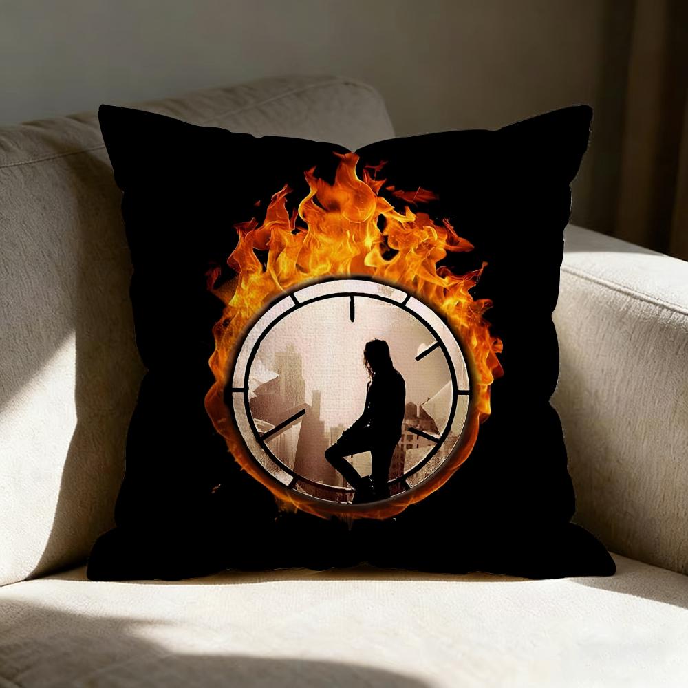The C-Crow Band Singer Pillow Case Pillowcase, Double-Sided Printed, Sofa Cushion, Bedroom Headboard Pillow