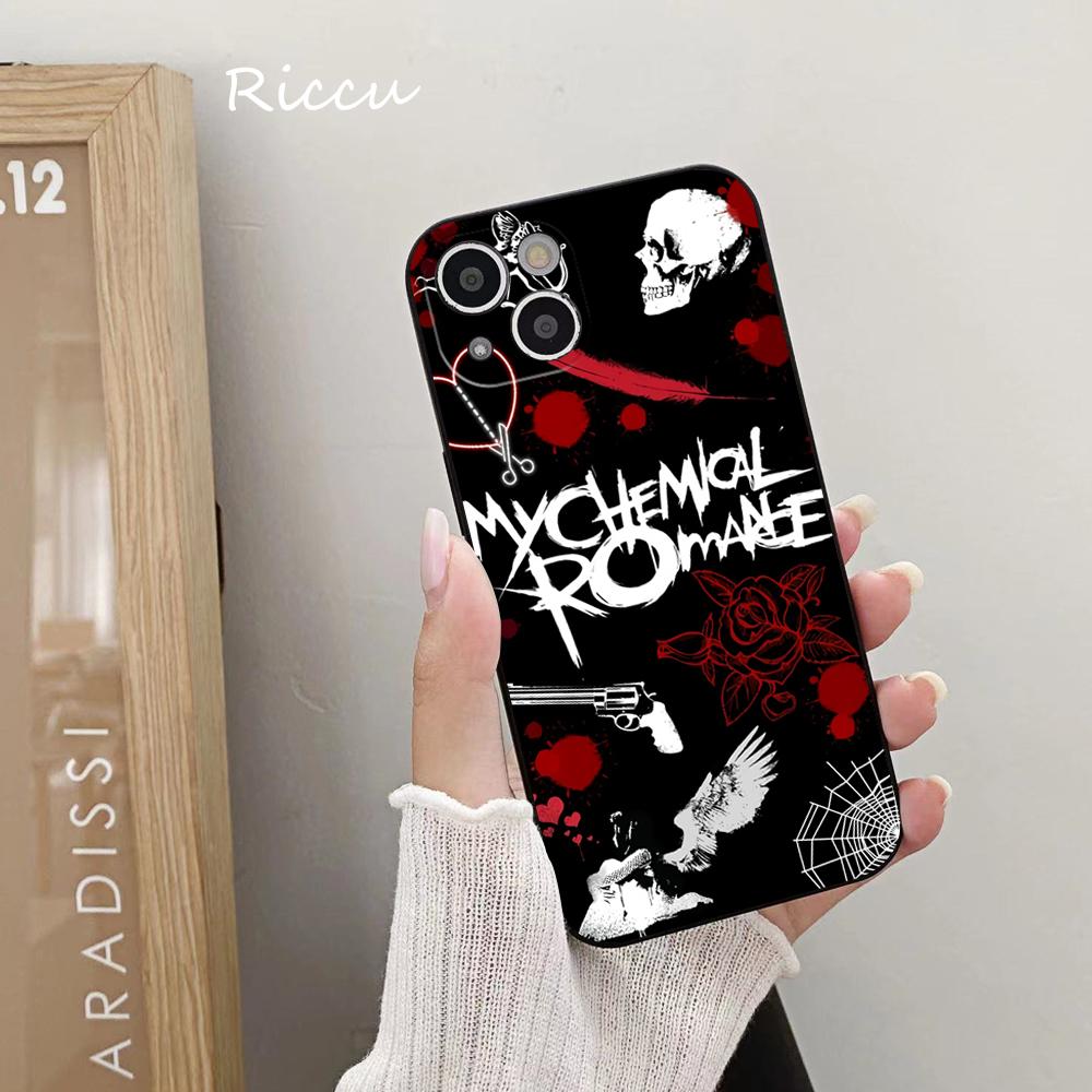 Чехол для телефона My Chemical Romance для iPhone 14 11 12 Pro 8 7 Plus X Pro MAX 12 13 MINI XR XS 13 14, силиконовые чехлы